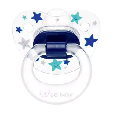 پستانک ارتودنسی دوطرفه مات وکیوم سایز 2 (کد 872) وی بیبی Wee baby